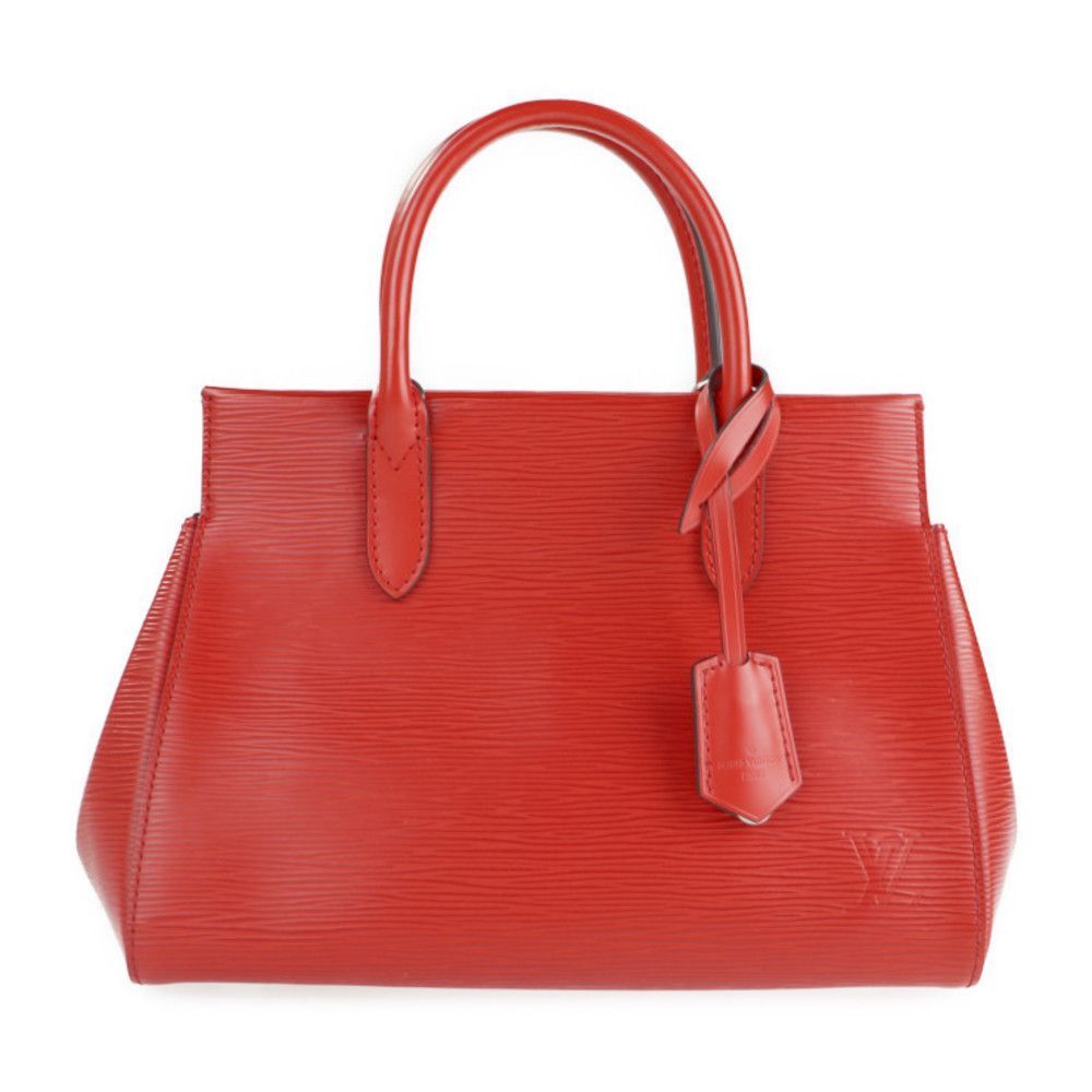 Louis Vuitton Marly BB Handbag 2 Way Shoulder Bag Epi Leather Coquelicot